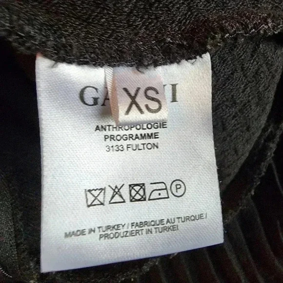 Ganni Fulton Pleated Black Dress Size XS - Picture 13 of 15